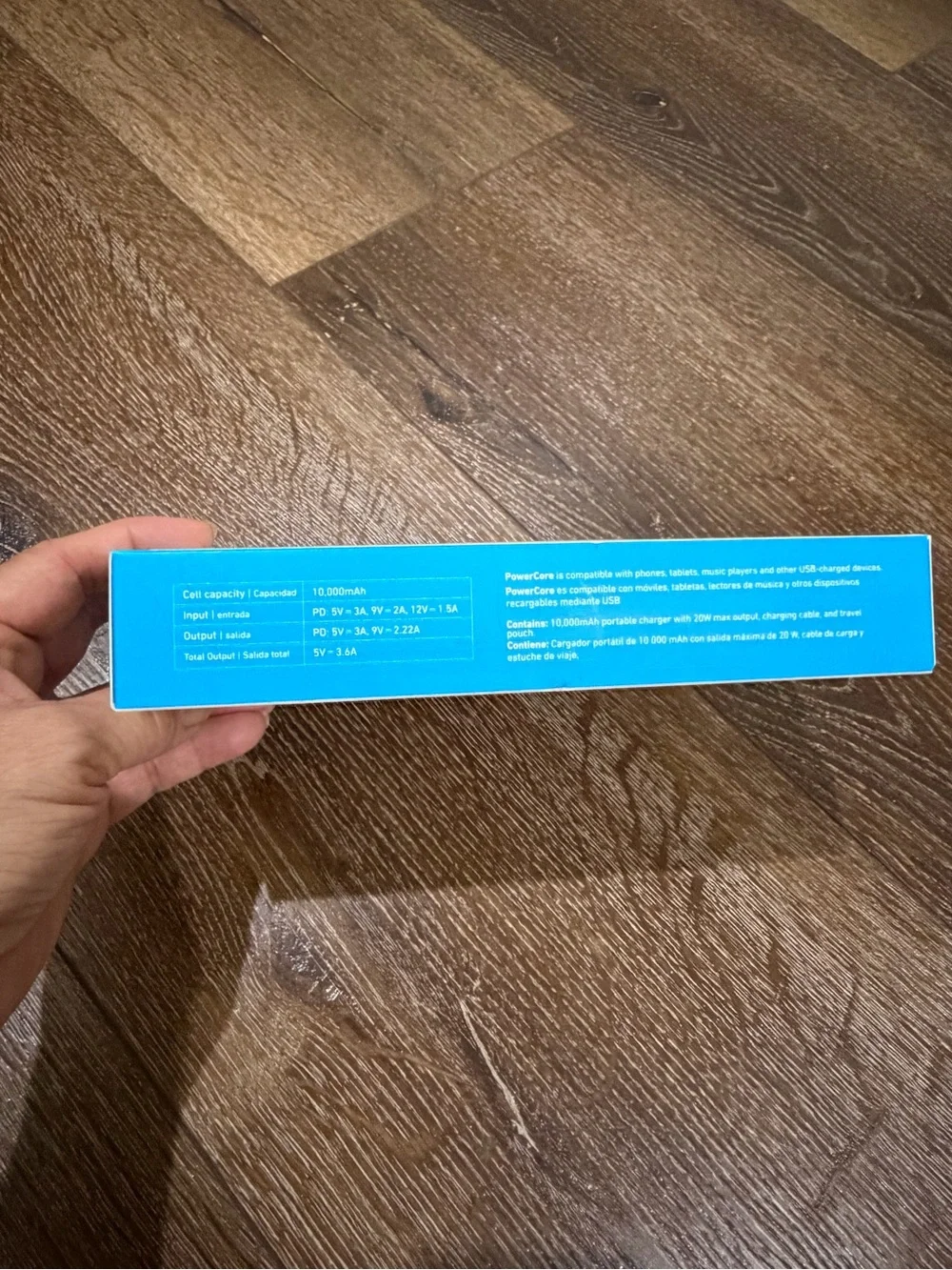 Anker PowerCore lll Sense 10K fast charging  super slim Black